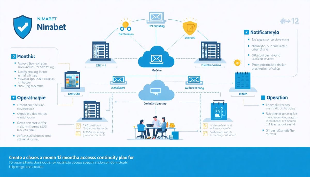 Nimabet için 12 aylık erişim planı: yedek link ve iletişim akışı