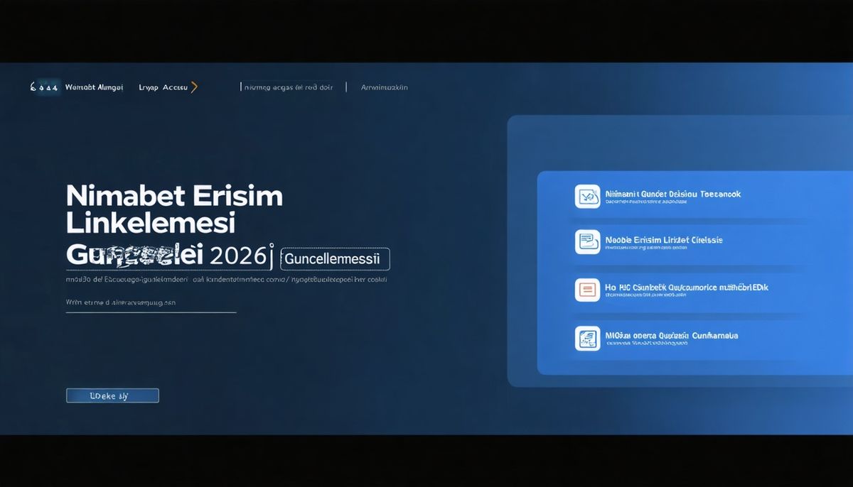 Nimabet Erişim Linkleri Güncellemesi: Sorunsuz Giriş İçin En Güncel Adresler